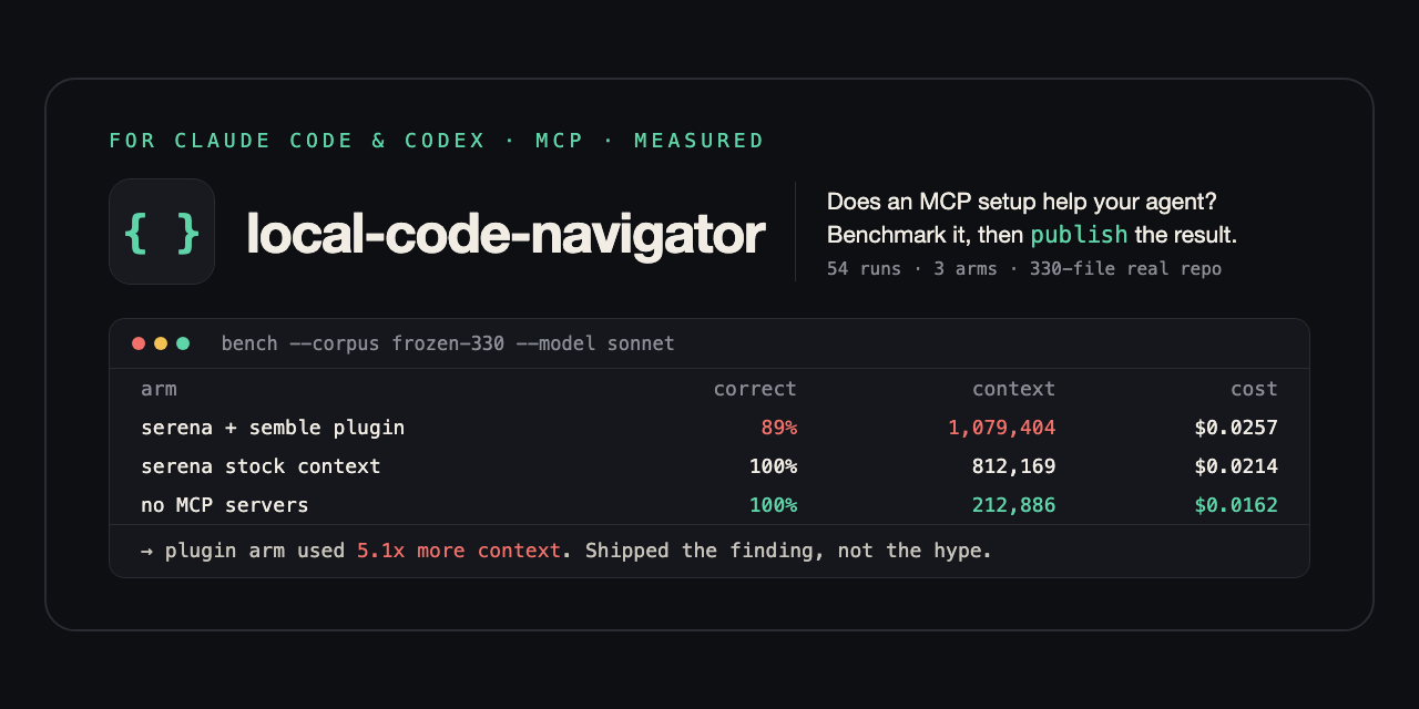 Local Code Navigator project preview